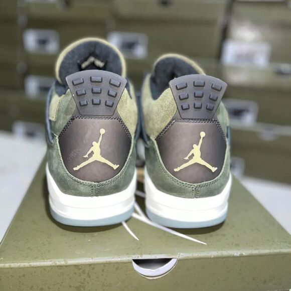 Nike Air Jordan 4 Craft Medium Olive black vanilla FB9927-200 size 8 - 14 main image 9